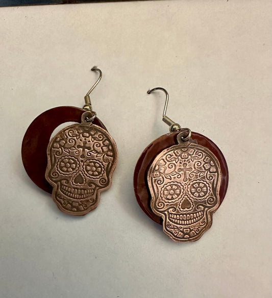 Skully earrings