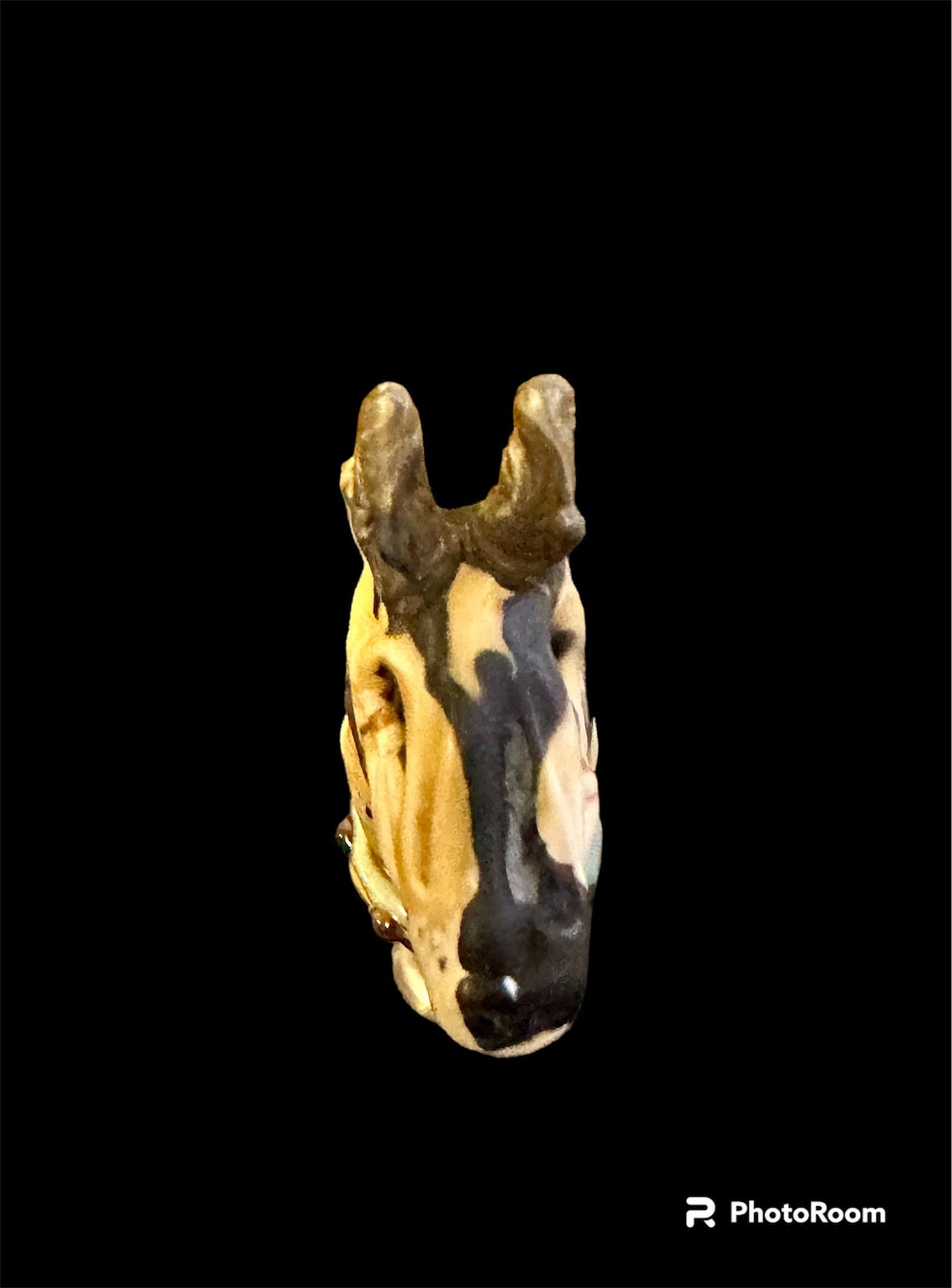 Glass pronghorn Wine bottle stopper