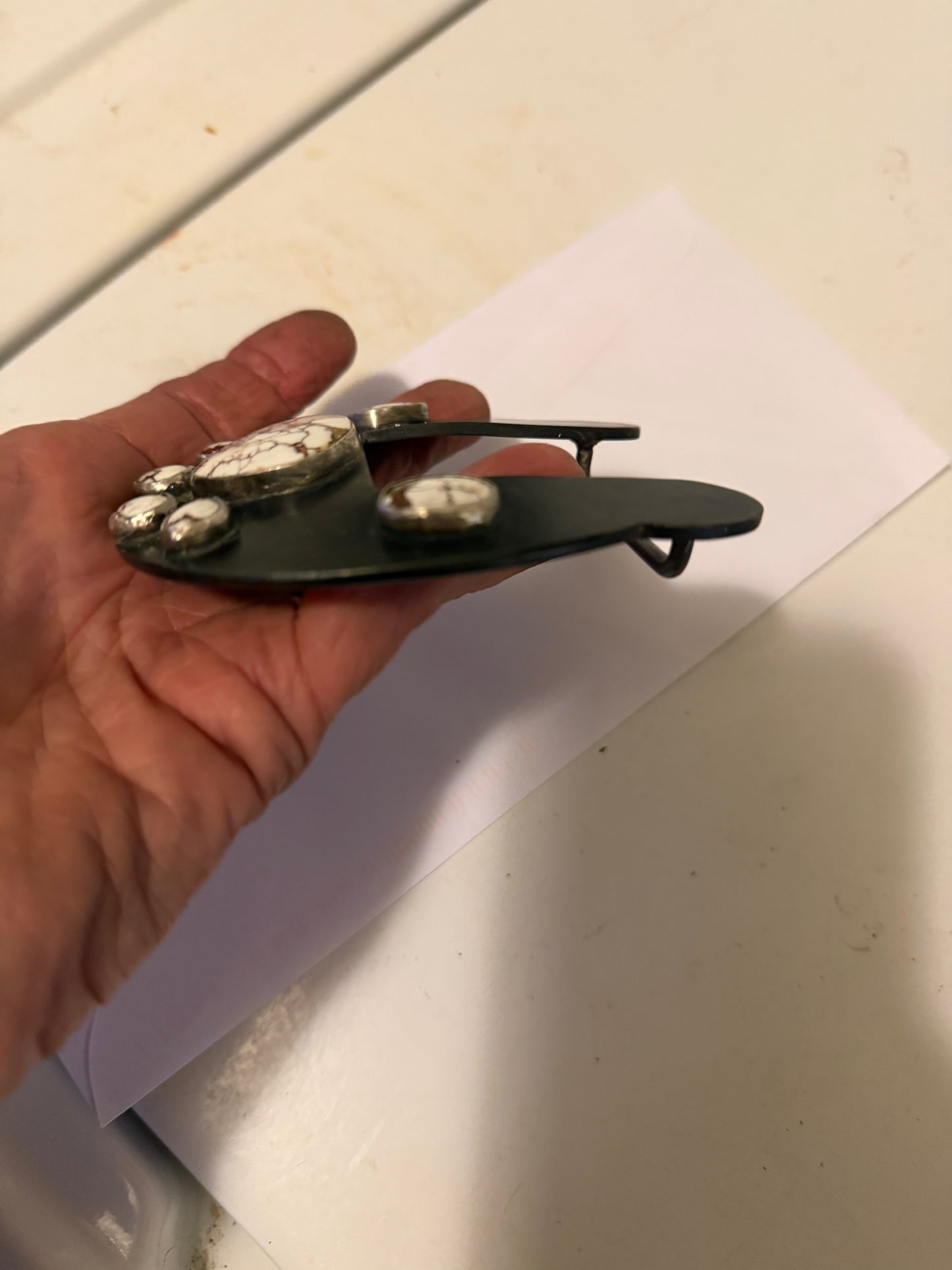 Paw print Belt Buckle