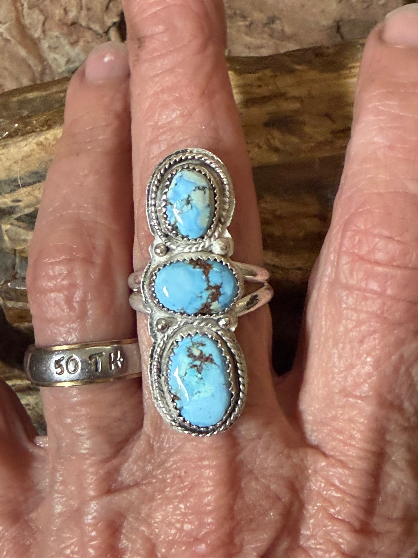 Golden Hills Statement Ring