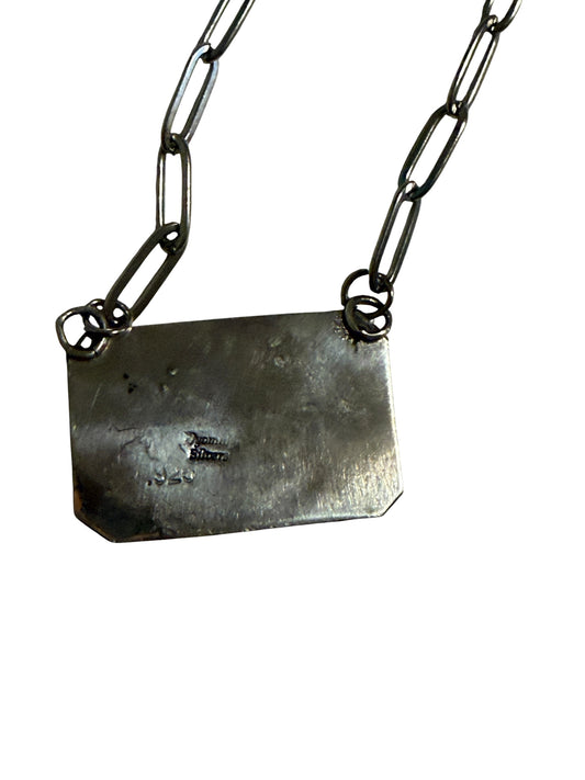 Bucking Horse with Blue Kingman Turquoise