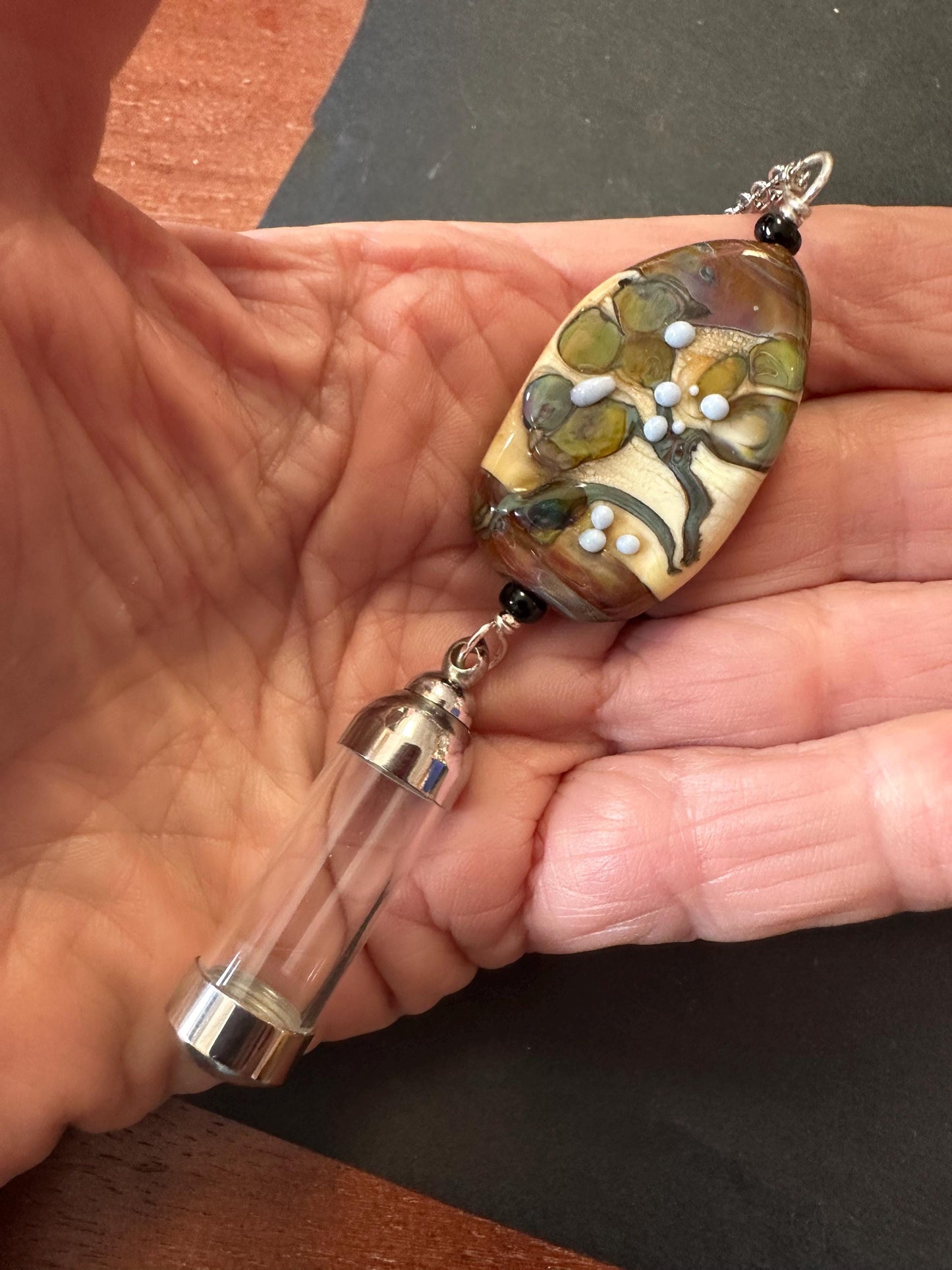 Keepsake jewelry, cremains necklace, urn jewelry, memento jewelry,pill bottle,