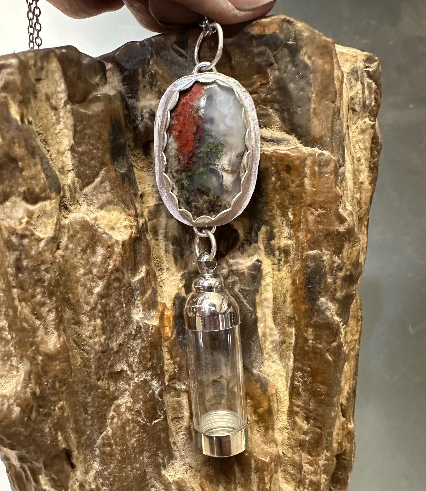 Keepsake jewelry, cremains necklace, urn jewelry,