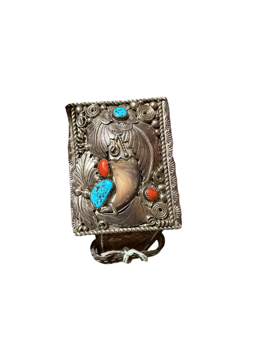 Western Bear Claw Belt Buckle