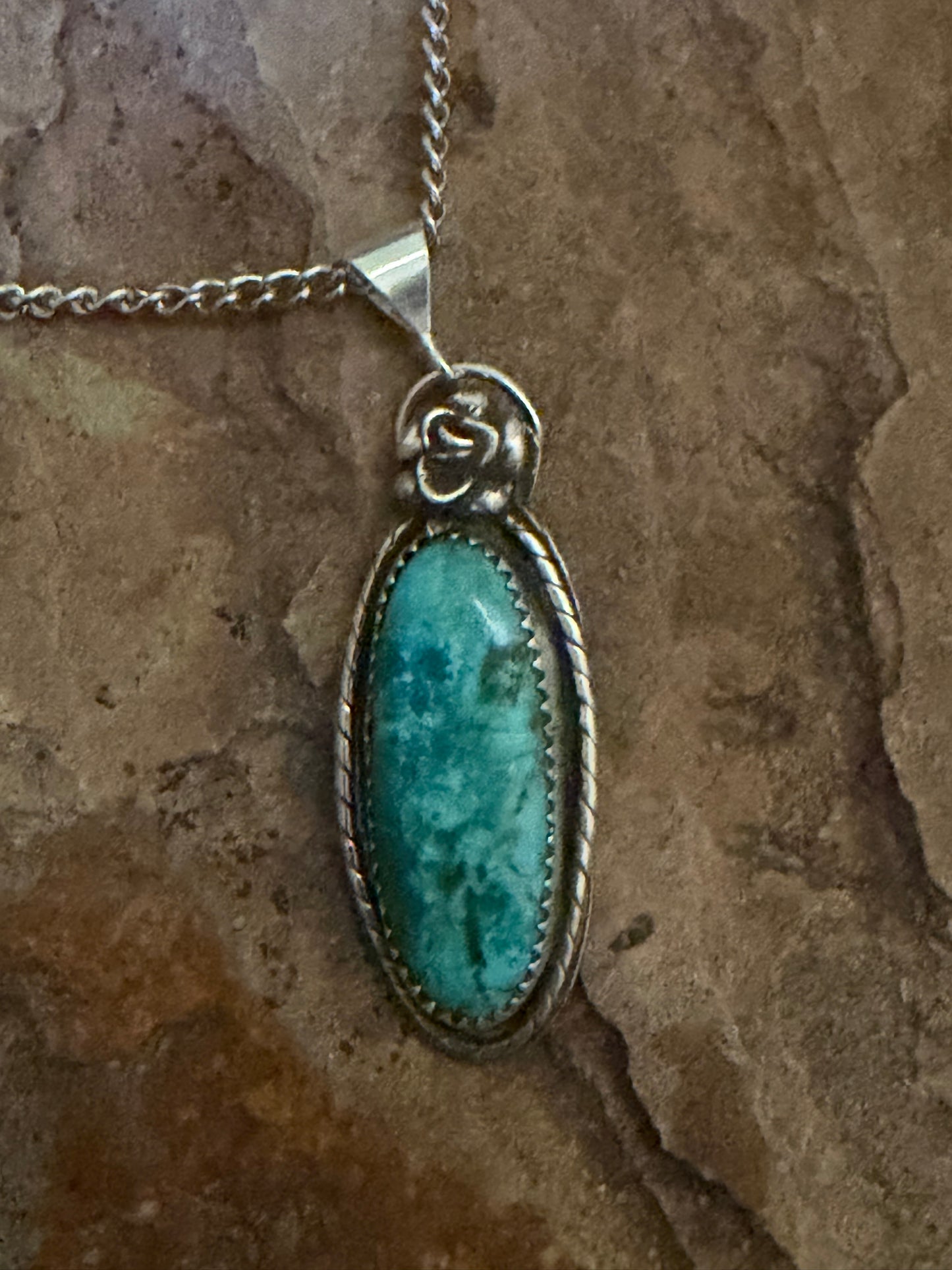 Whitewater turquoise necklace