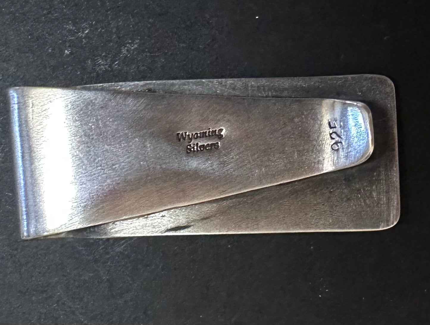 Sterling Silver mountains money clip
