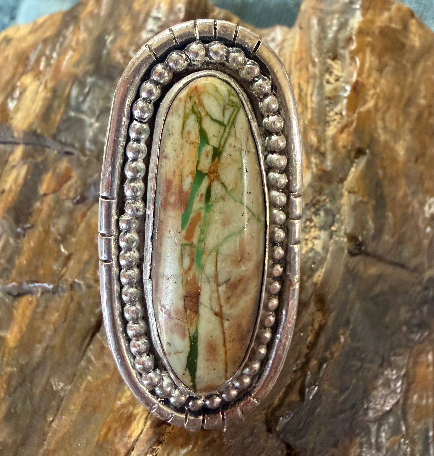 Boulder Turquoise Statement Ring