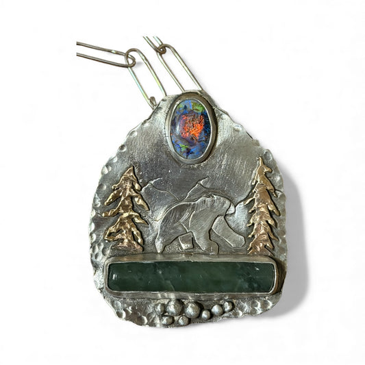 Wild Spirit Mountain Pendant