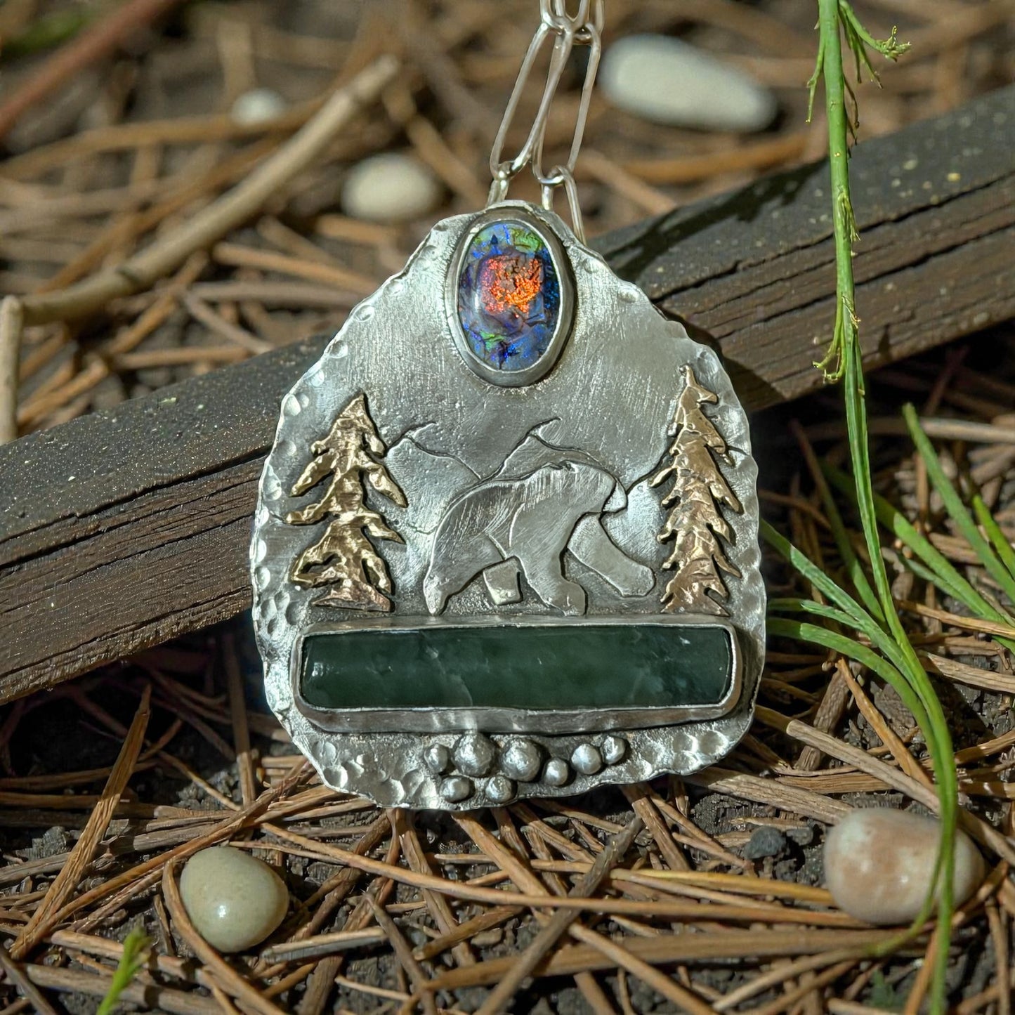 Wild Spirit Mountain Pendant