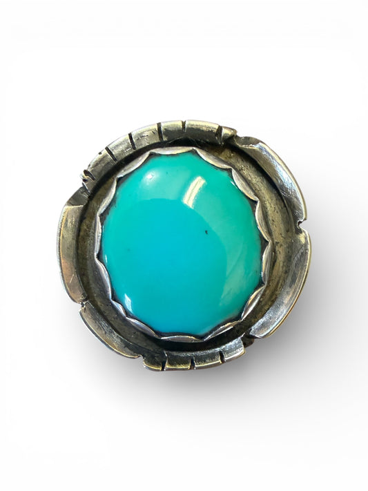 Cloud Mountain Turquoise Statement Ring