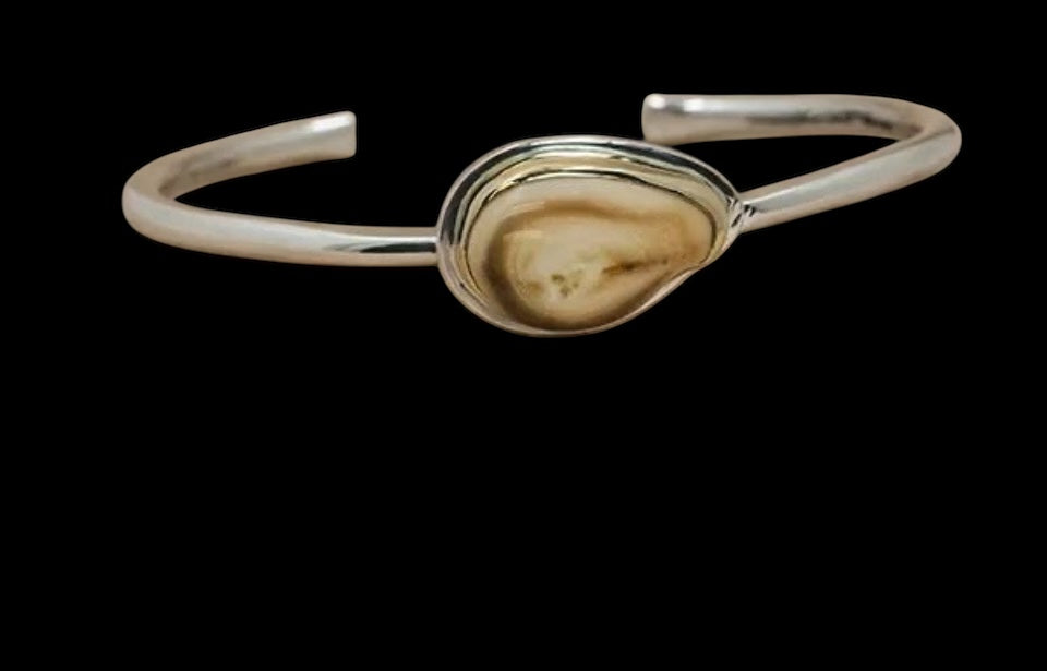 Made to order elk ivory cuff