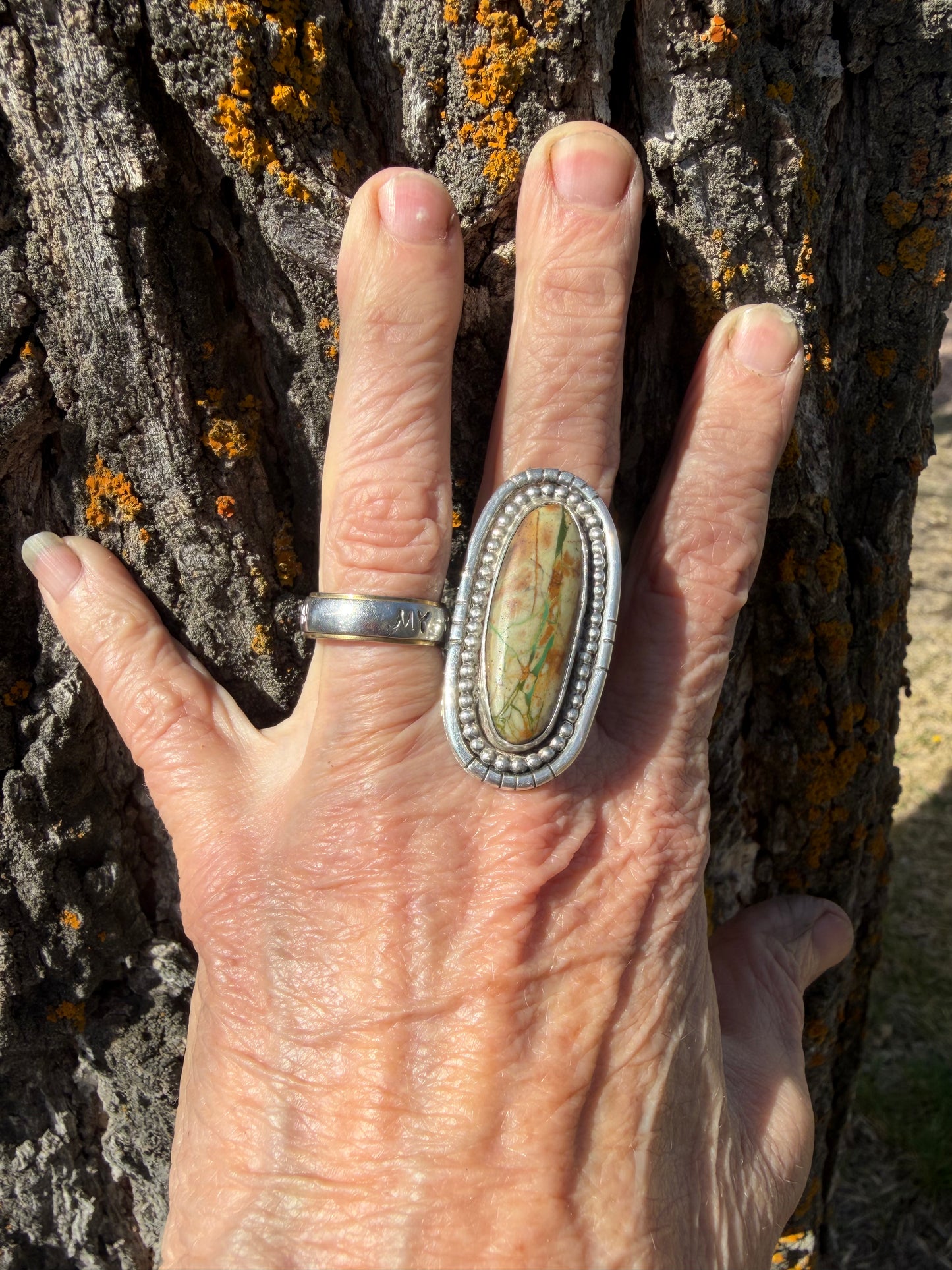 Boulder Turquoise Statement Ring