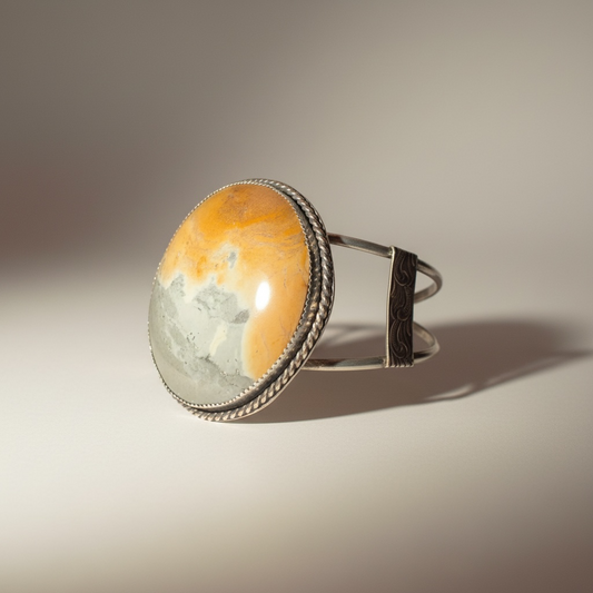 Maligano Jasper Statement cuff