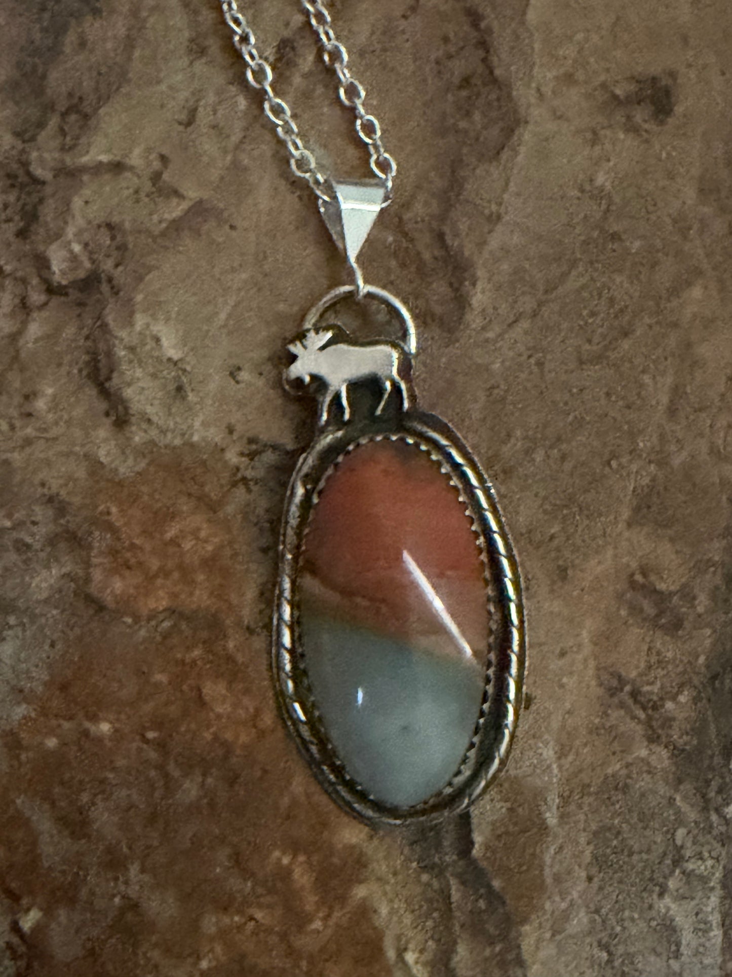 Polychrome Jasper necklace