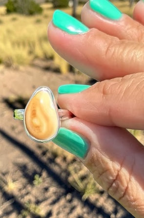 Custom Elk Ivory Ring