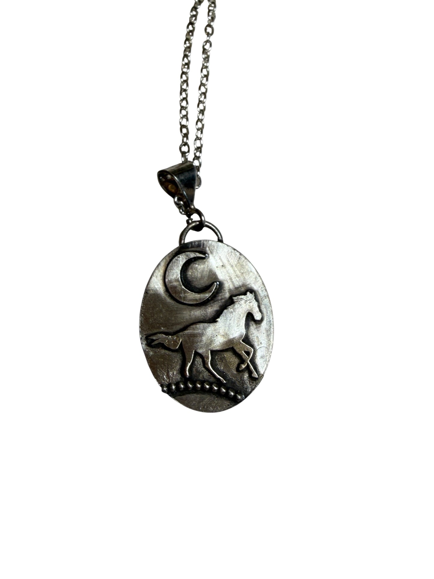 Petite horse necklace
