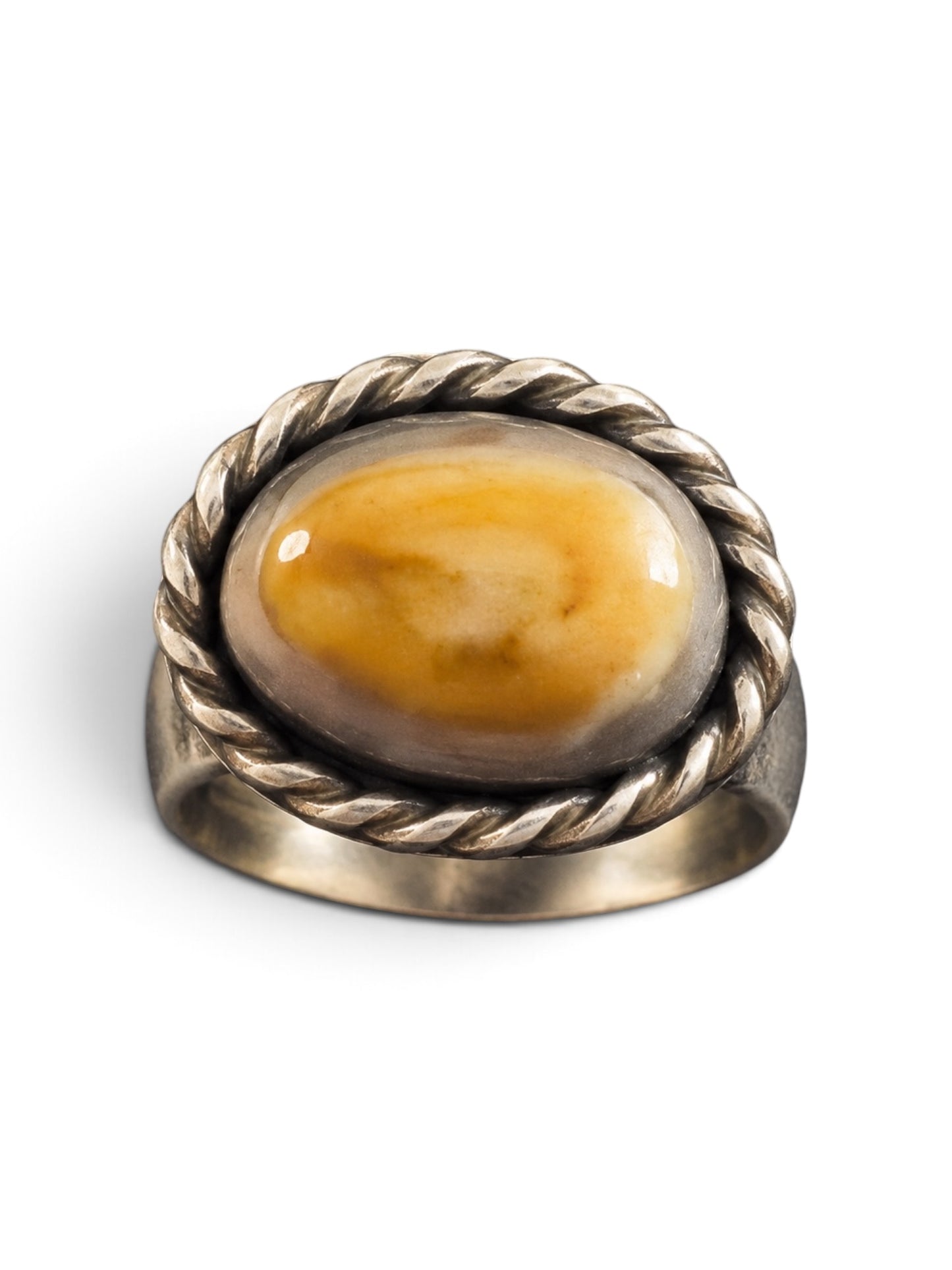 Elk ivory ring