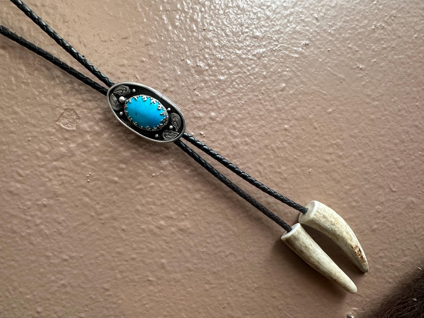 Turquoise bolo, turquoise and silver bolo, men’s necklace, gifts for him, western bolo, unusual men’s gifts, bolo tie
